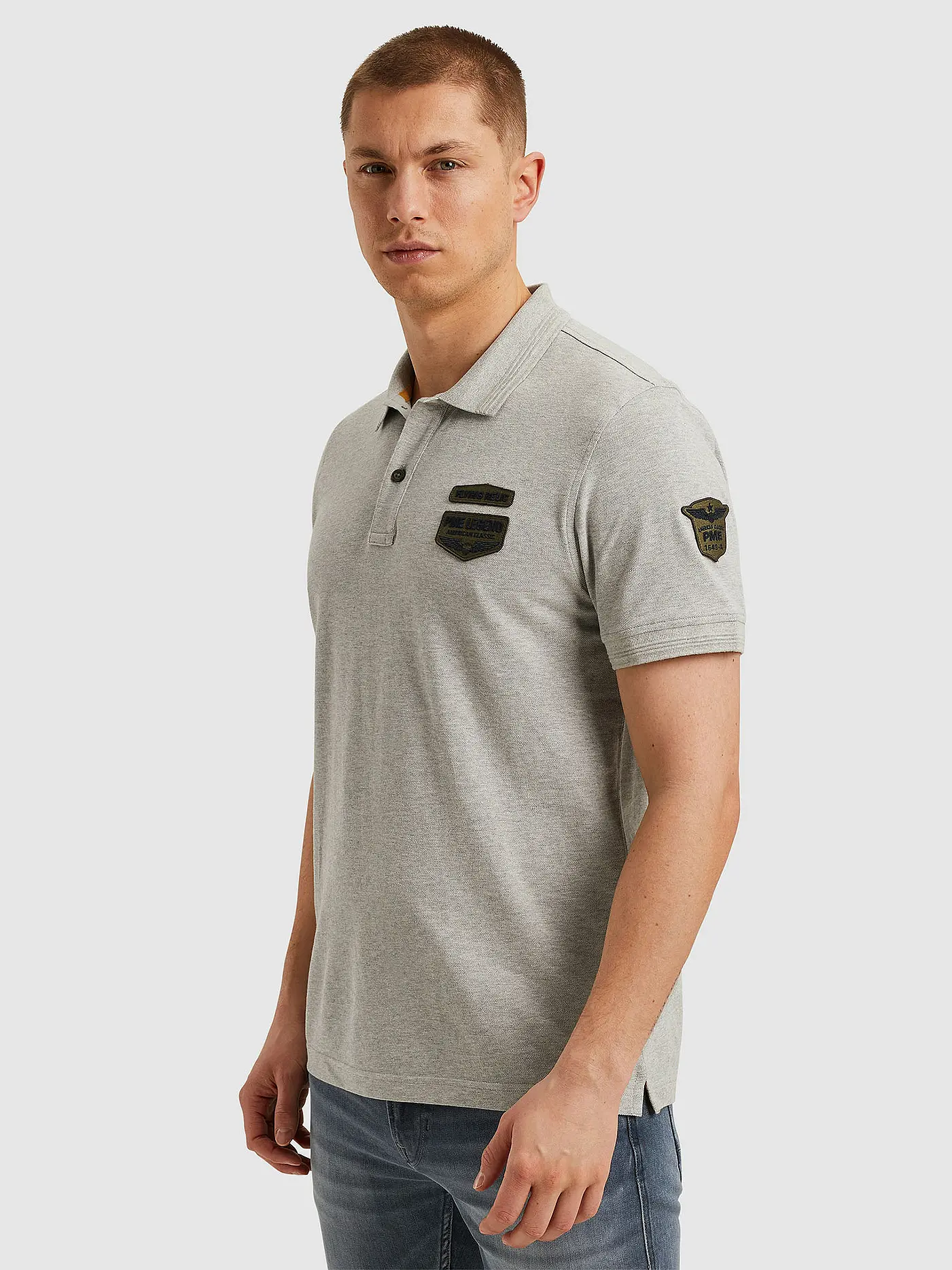 PME LEGEND | Poloshirt | grau